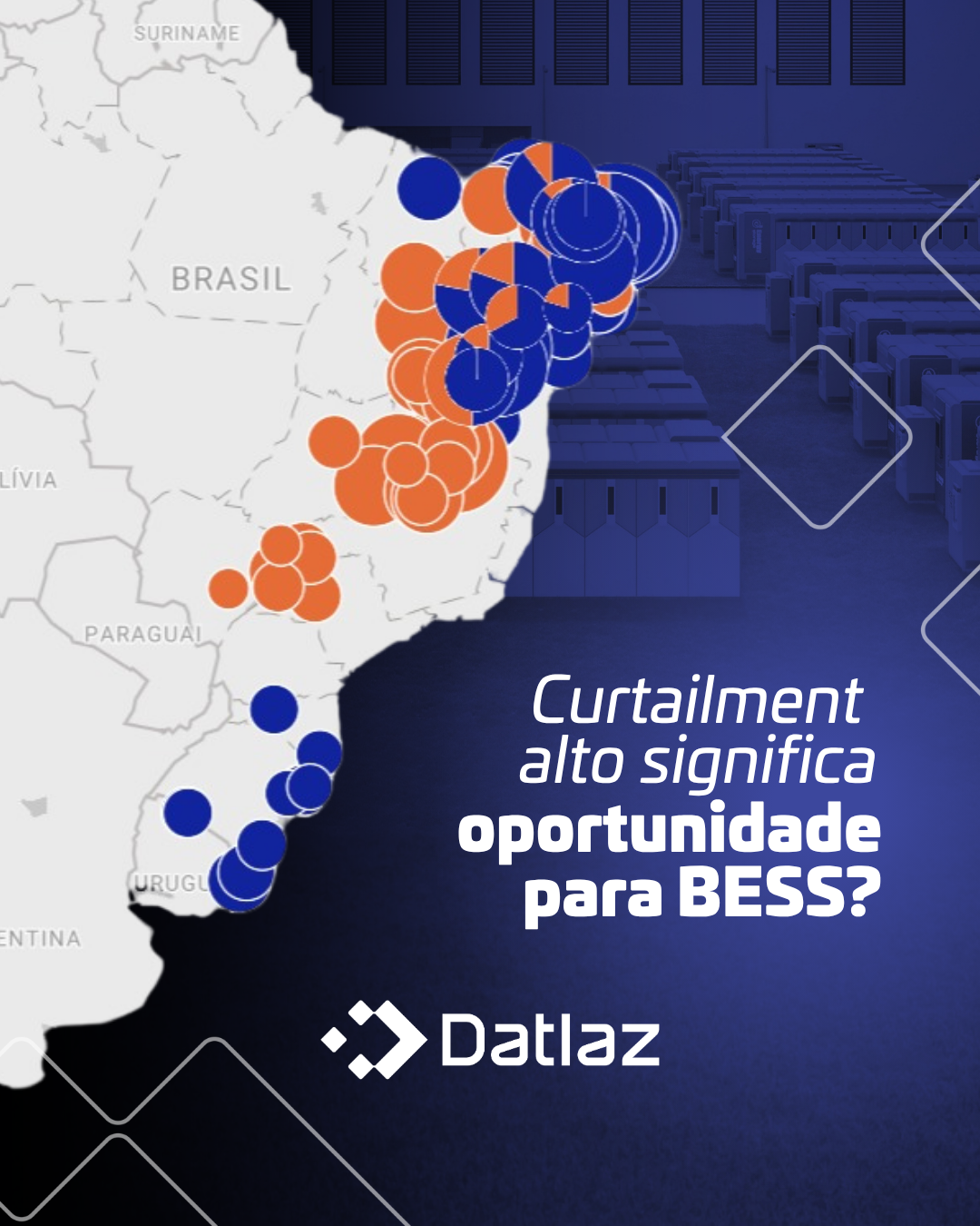  Curtailment alto significa oportunidade para BESS?